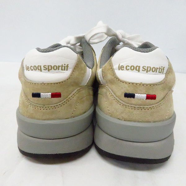 実際に弊社で買取させて頂いたLE COQ SPORTIF/ルコックスポルティフ ブローニュ SD スニーカー QL1LJC12BG/27.5の画像 1枚目