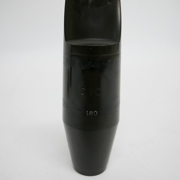 実際に弊社で買取させて頂いたH.SELMER/セルマー S90 180 テナーサックス用 マウスピース リガチャー/キャップ付きの画像 1枚目