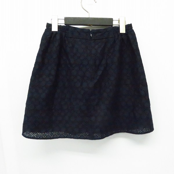 実際に弊社で買取させて頂いたBURBERRY BLUE LABEL/バーバリーブルーレーベル ドット/レース スカート/38の画像 1枚目