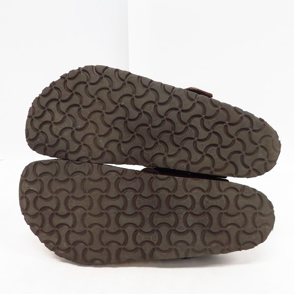 実際に弊社で買取させて頂いたBIRKENSTOCK/ビルケンシュトック レザーサンダル ブラウン/41の画像 2枚目