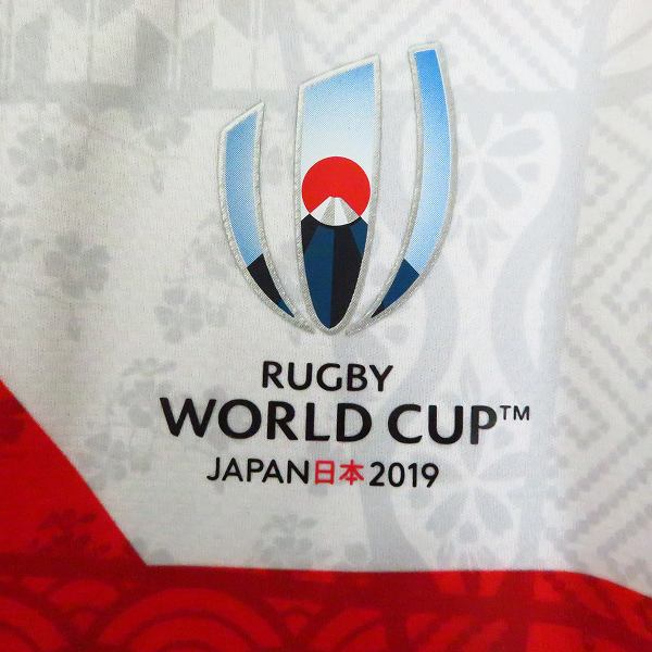実際に弊社で買取させて頂いた【未使用】CANTERBURY/カンタベリー JAPAN RWC 2019 ラグビー 日本代表 レプリカ ホーム ジャージ QWR39000/Lの画像 7枚目