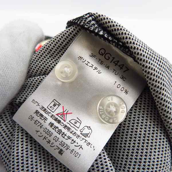 実際に弊社で買取させて頂いた【未使用】le coq sportif/ルコック ゴルフウェア 長袖ドット柄シャツ/タートルネックシャツ/M 3点セットの画像 3枚目