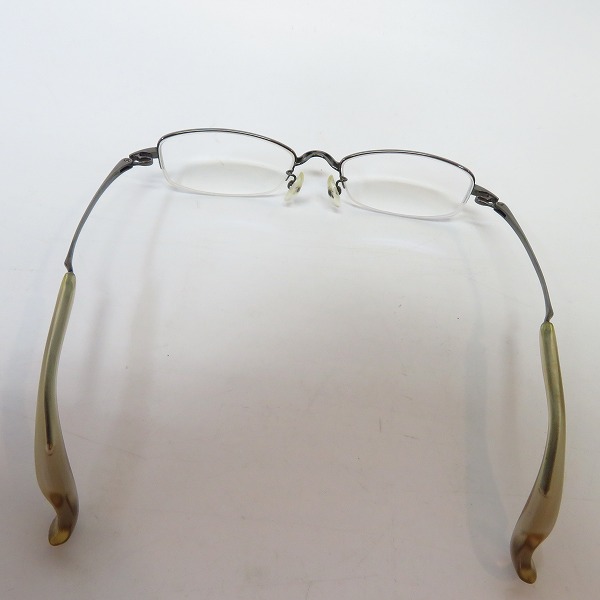 実際に弊社で買取させて頂いた999.9/フォーナインズ メガネフレーム/度入り S-602Tの画像 3枚目