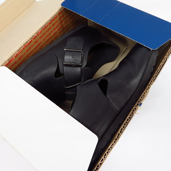 実際に弊社で買取させて頂いたBIRKEN STOCK/ビルケンシュトック LONDON/ロンドン レザーサンダル 066193 Size：41の画像 6枚目
