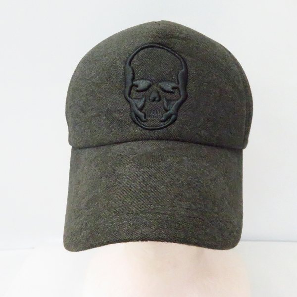 実際に弊社で買取させて頂いたLucien pellat-finet/ルシアンペラフィネ コットン ロゴパッチ キャップ/FREEの画像 1枚目