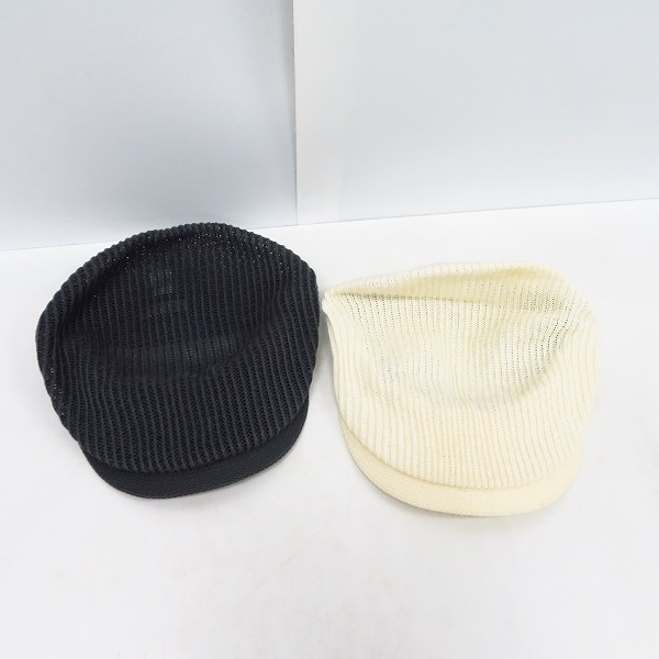 実際に弊社で買取させて頂いたCA4LA/カシラ ウール ニット ハンチング 等 4点セットの画像 1枚目