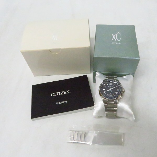 実際に弊社で買取させて頂いたCITIZEN/シチズン XC/クロスシー エコドライブ 時計/ウォッチ H149-T018335の画像 5枚目