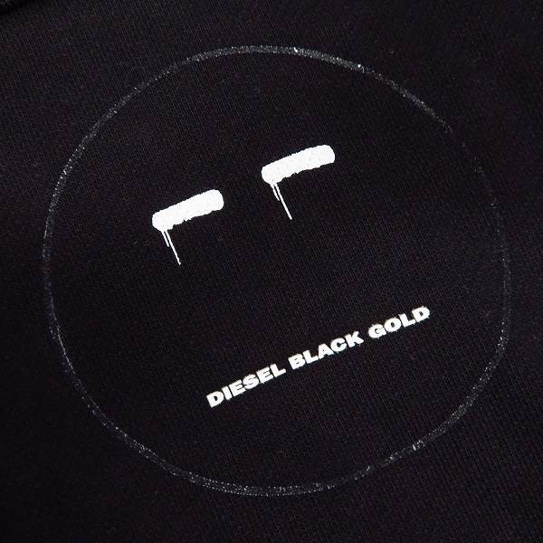 実際に弊社で買取させて頂いたDIESEL BLACK GOLD/ディーゼルブラックゴールド プルオーバーパーカー/Sの画像 5枚目