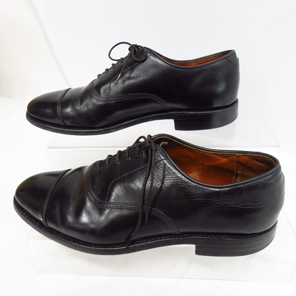 実際に弊社で買取させて頂いたAllen Edmonds/アレンエドモンズ 内羽根 キャップトゥ レザーシューズ/10Dの画像 3枚目