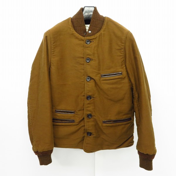 実際に弊社で買取させて頂いたSUGAR CANE/シュガーケーン  リブ デッキジャケット Lot.131/36