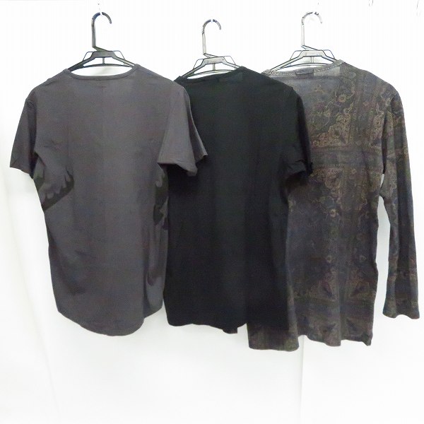 実際に弊社で買取させて頂いたLAD MUSICIAN/ラッドミュージシャン ペイズリー柄 カットソー/プリントTシャツ 3点セット/42の画像 1枚目