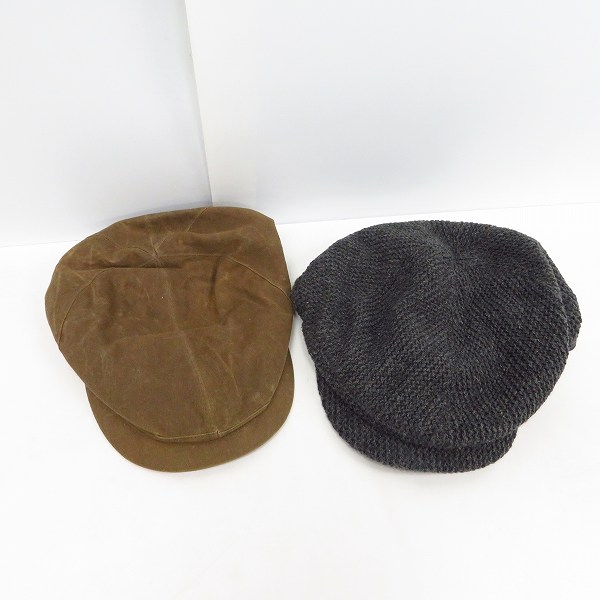 実際に弊社で買取させて頂いたCA4LA/カシラ ウール ニット ハンチング 等 4点セットの画像 2枚目