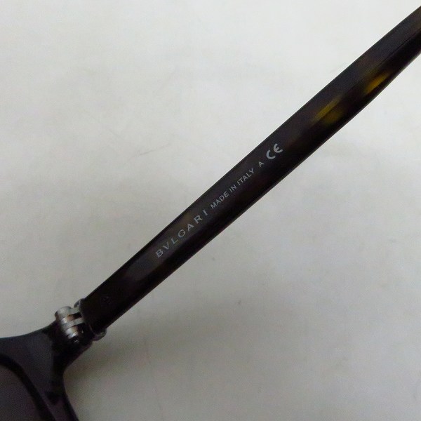 実際に弊社で買取させて頂いたBVLGARI/ブルガリ フルリム サングラス/アイウェア 7015-A 504/73の画像 4枚目
