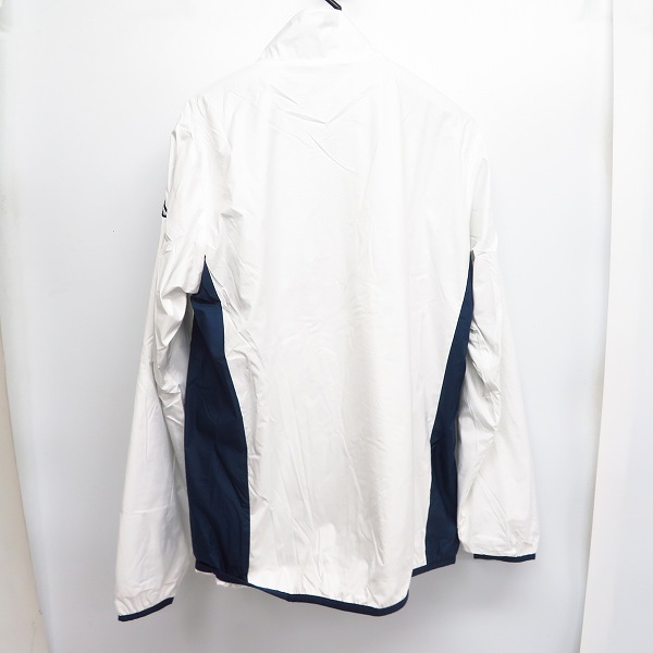 実際に弊社で買取させて頂いた【未使用】kappa/カッパ  ゴルフ 胸ワッペン ブルゾン ホワイト×ネイビー KG652WT42 Mの画像 1枚目