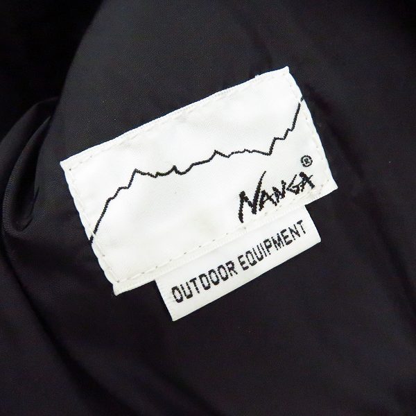 実際に弊社で買取させて頂いたNANGA×URBAN RESEARCH/ナンガ×アーバンリサーチ iD AURORA 3LAYER DOWN BLOUSON ダウンブルゾン UI87-17U001/XLの画像 3枚目