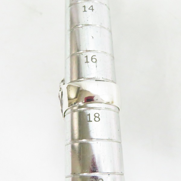 実際に弊社で買取させて頂いたCRAZY PIG/クレイジーピッグ Devil's Head Ring/デビルズ ヘッド リング # 562/17.5号の画像 7枚目