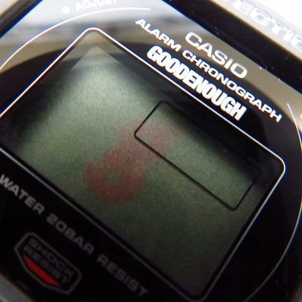 実際に弊社で買取させて頂いた【ジャンク】G-SHOCK/ジーショック×GOODENOUGH/グッドイナフ×時しらず 7th記念限定コラボ DW-5600VTの画像 4枚目