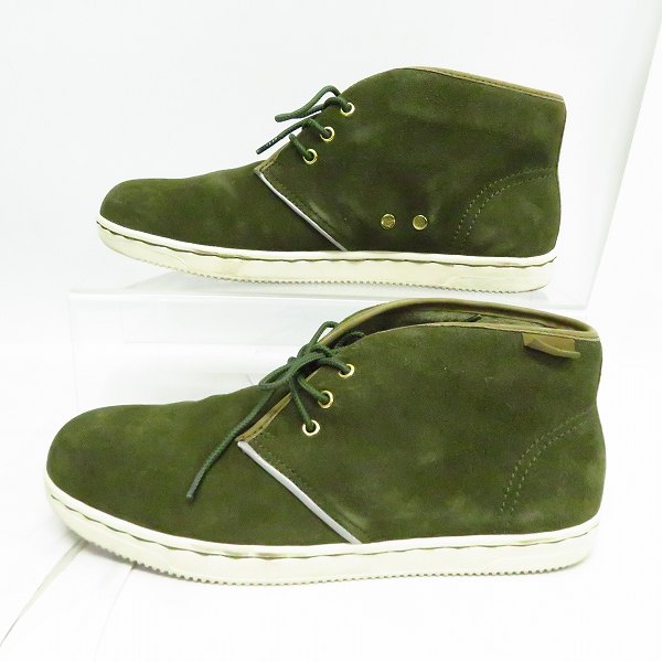 実際に弊社で買取させて頂いたKKOK/コック スエードレザー スニーカー 27.0の画像 3枚目