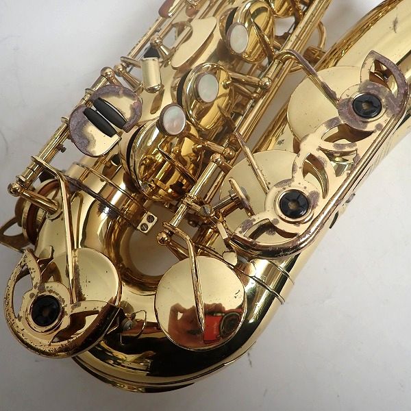 実際に弊社で買取させて頂いた★YANAGISAWA/ヤナギサワ  アルトサックス PRIMA A-50 ハードケース付きの画像 6枚目