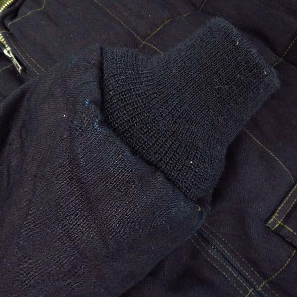 実際に弊社で買取させて頂いたSUGAR CANE×Mr.FREEDOM/シュガーケーン×ミスターフリーダム キルティング リバーシブルジャケット SC13432/XLの画像 7枚目