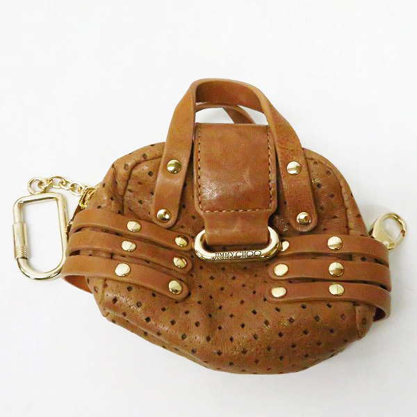 実際に弊社で買取させて頂いたJIMMY CHOO/ジミーチュウ コインケース パンチングレザー