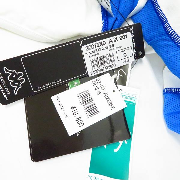 実際に弊社で買取させて頂いたkappa/カッパ AJオセール ユニフォーム ゲームシャツ 半袖 Mの画像 3枚目