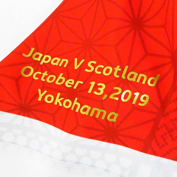 実際に弊社で買取させて頂いた【未使用】CANTERBURY/カンタベリー JAPAN RWC 2019 ラグビー 日本代表 レプリカ ホーム ジャージ QWR39000/Lの画像 6枚目