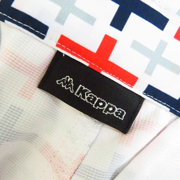 実際に弊社で買取させて頂いた【未使用】Kappa/カッパ ゴルフパンツ ホワイト/オレンジ/総柄 M/L 5点セッの画像 2枚目
