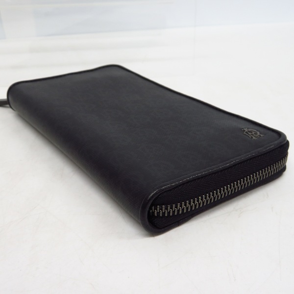 実際に弊社で買取させて頂いたdunhill/ダンヒル ラウンドファスナーウォレット 財布 L2B018Aの画像 2枚目