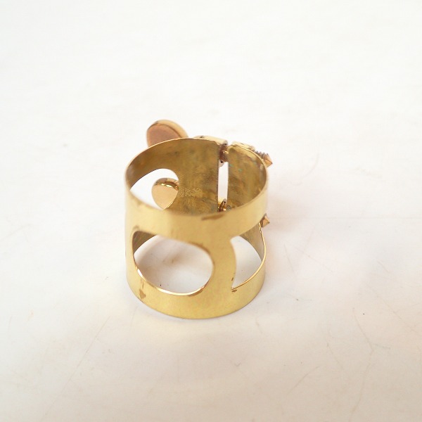 実際に弊社で買取させて頂いたYANAGISAWA/ヤナギサワ 4 アルトサックス用 マウスピース リガチャー付きの画像 6枚目