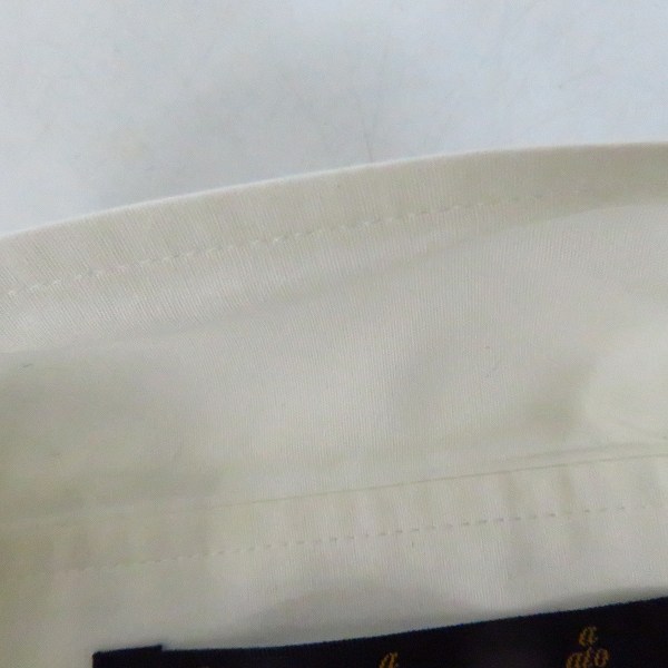 実際に弊社で買取させて頂いたATO/アトウ ロングスリーブシャツ 長袖 無地 コットン/46の画像 5枚目