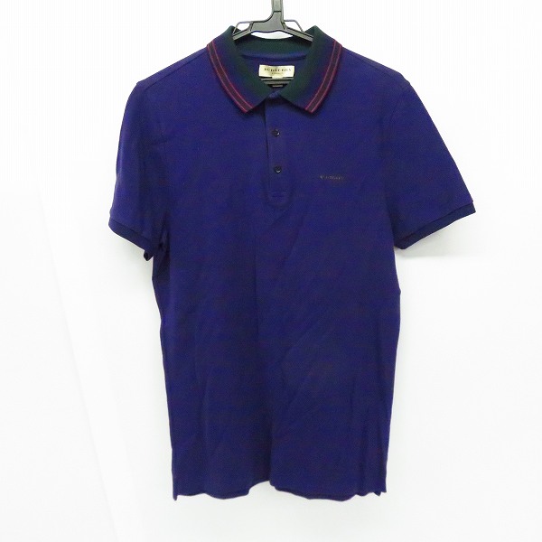 実際に弊社で買取させて頂いたBURBERRY LONDON/バーバリーロンドン ポロシャツ パープル/L