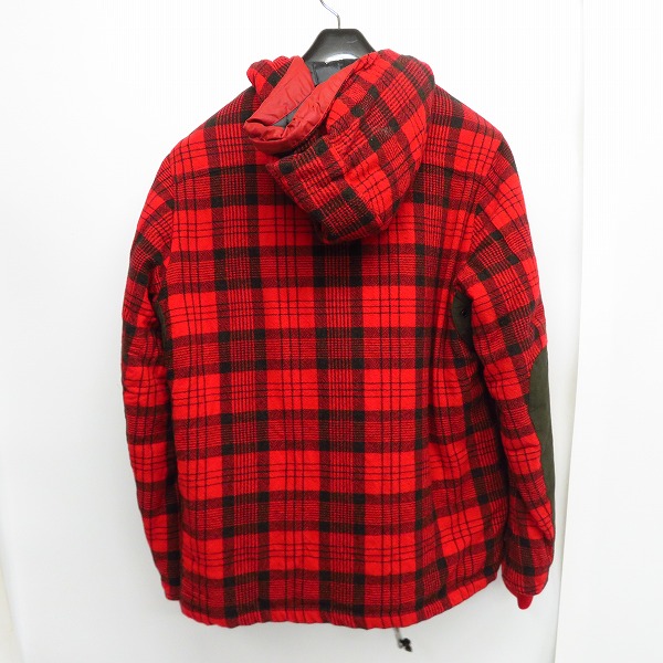 実際に弊社で買取させて頂いたWhite Mountaineering/ホワイトマウンテニアリング チェックジャケット ブルゾン wind stpper/ウィンドストッパー/Sの画像 1枚目