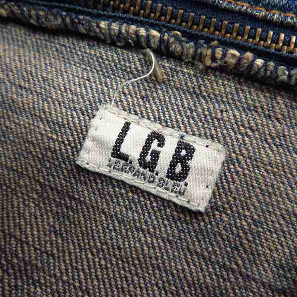 実際に弊社で買取させて頂いたLGB/ルグランブルー ダメージ加工 デニムジャケット 638/VH 6626M/1の画像 2枚目