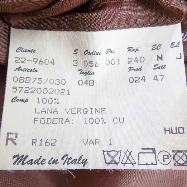 実際に弊社で買取させて頂いたHUGO BOSS/ヒューゴボス スーツ セットアップ 3B イタリア製/48の画像 3枚目