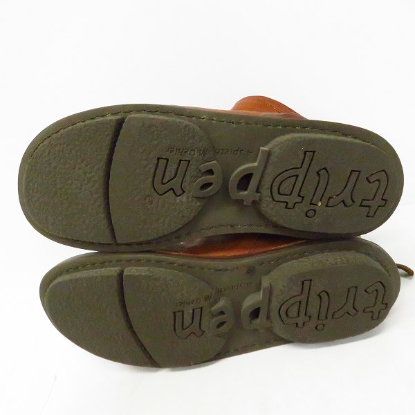 実際に弊社で買取させて頂いたtrippen/トリッペン レザーブーツ/41の画像 2枚目