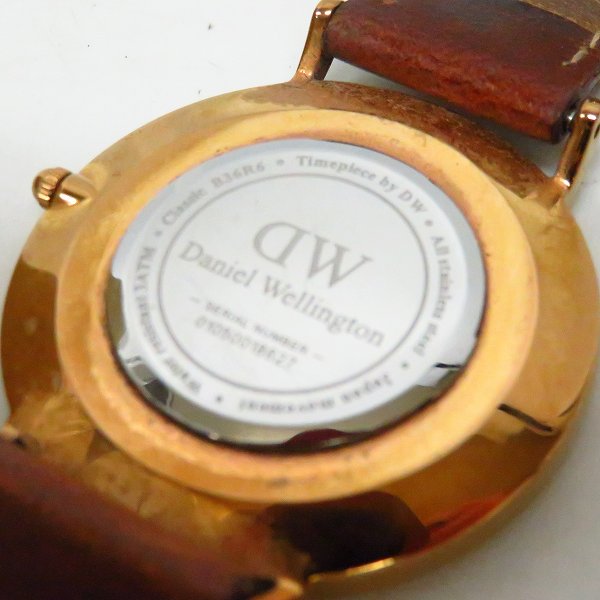 実際に弊社で買取させて頂いたDaniel Wellington/ダニエルウェリントン B36R6 クォーツ/ウォッチ/腕時計の画像 3枚目