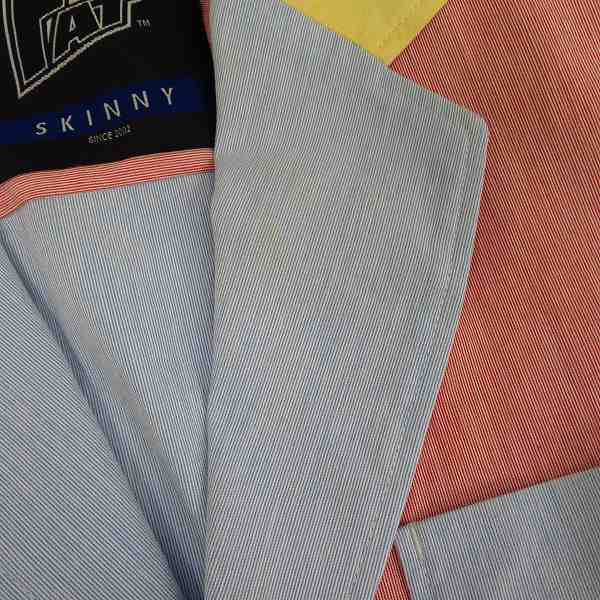 実際に弊社で買取させて頂いたFAT/エフエーティー CLUBMAN・M 3B シャツジャケット/SKINNY の画像 5枚目