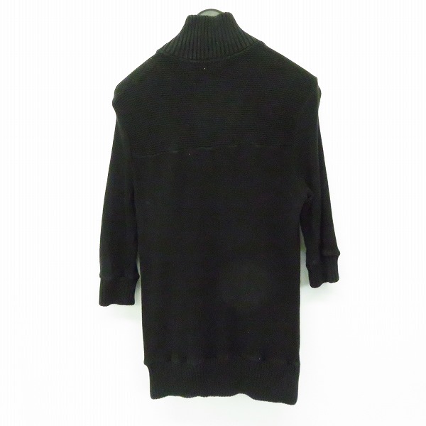 実際に弊社で買取させて頂いたBURBERRY BLUE LABEL/バーバリー ブルーレーベル ジップアップ コットンニット/38の画像 1枚目