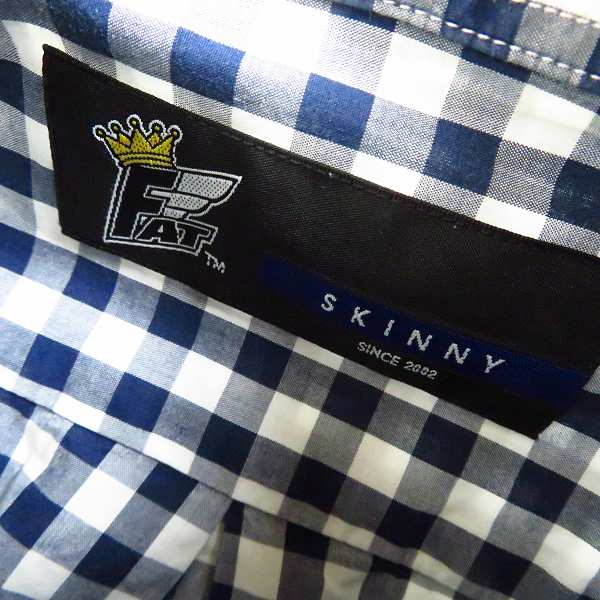 実際に弊社で買取させて頂いたFAT/エフエーティー 半袖/長袖/7分丈 シャツ/カーディガン/Tシャツ/カットソー/ポロシャツ Size：SKINNY 6点セットの画像 3枚目