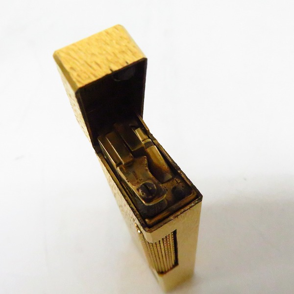 実際に弊社で買取させて頂いたdunhill/ダンヒル スリム ローラー ガスライター ゴールドの画像 4枚目