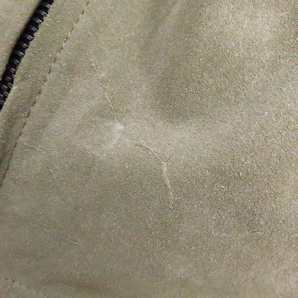 実際に弊社で買取させて頂いたThe Viridi-anne/ヴィリジアン レザージャケット 牛革 VI-603-6/46の画像 7枚目