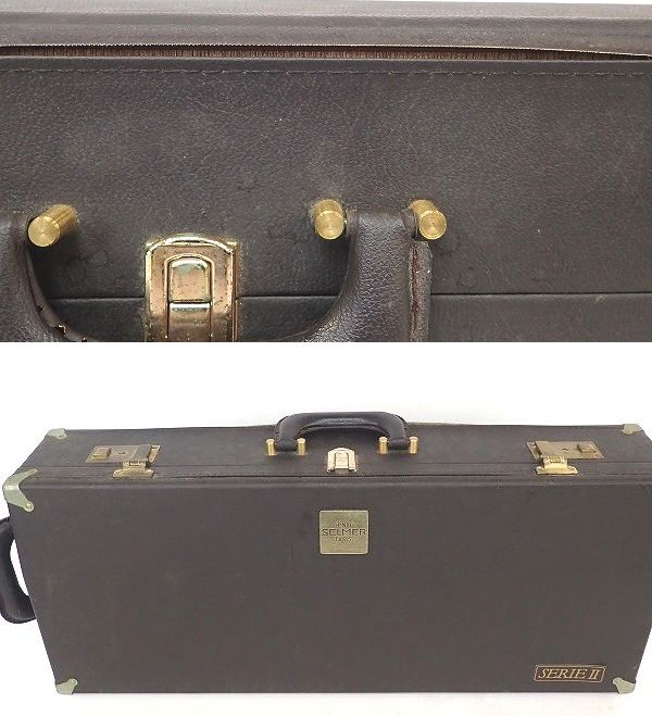実際に弊社で買取させて頂いた★Selmer/セルマー SUPER ACTION/SA80 SERIE Ⅱ/シリーズ2 アルトサックス 彫刻有り 40万台 ハードケース付きの画像 9枚目