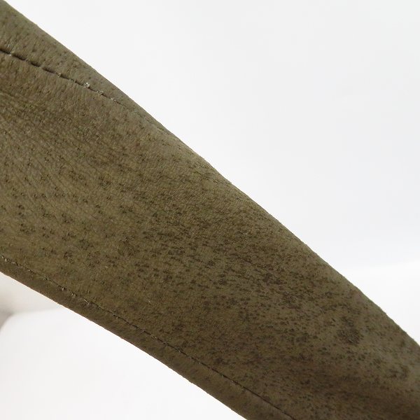 実際に弊社で買取させて頂いたEKAM/エカム 豚革/ピッグレザー レザーライダースジャケット Sの画像 6枚目