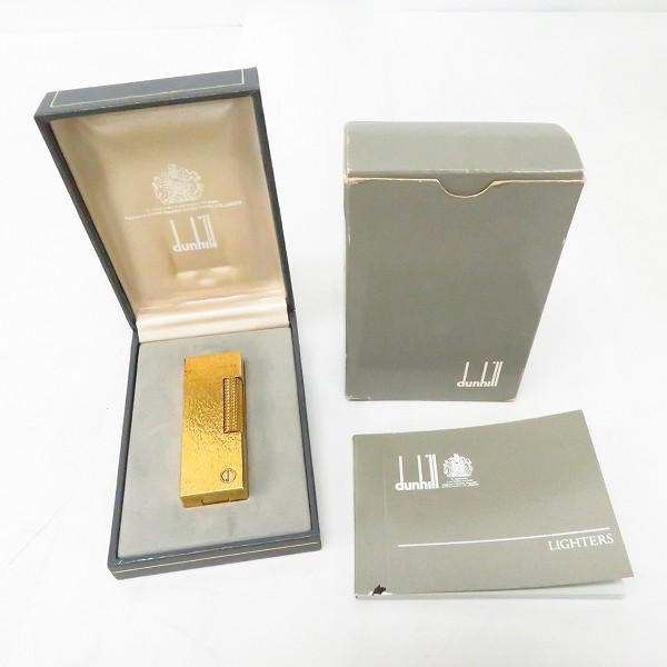 実際に弊社で買取させて頂いたdunhill/ダンヒル スリム ローラー ガスライター ゴールドの画像 5枚目
