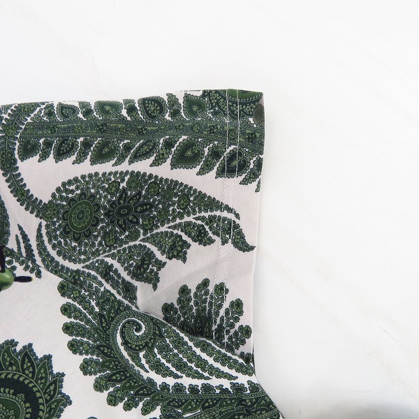 実際に弊社で買取させて頂いた【JPタグ】GIVENCHY/ジバンシィ 13SS ペイズリー飛行機プリントTシャツ 13S 7312 665/XSの画像 5枚目