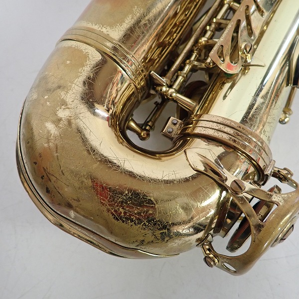 実際に弊社で買取させて頂いた★【難有り】Selmer/セルマー SUPER ACTION/SA80 SERIE Ⅱ/シリーズ2 アルトサックス 彫刻なし 50万台 ハードケース付きの画像 4枚目