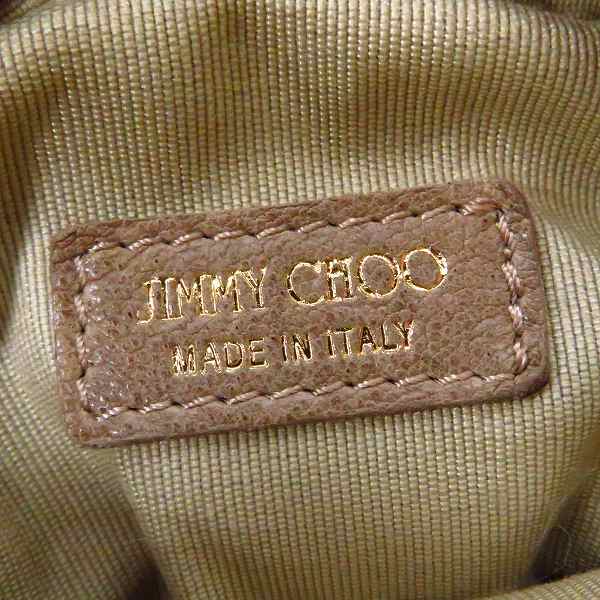 実際に弊社で買取させて頂いたJIMMY CHOO/ジミーチュウ コインケース パンチングレザーの画像 4枚目