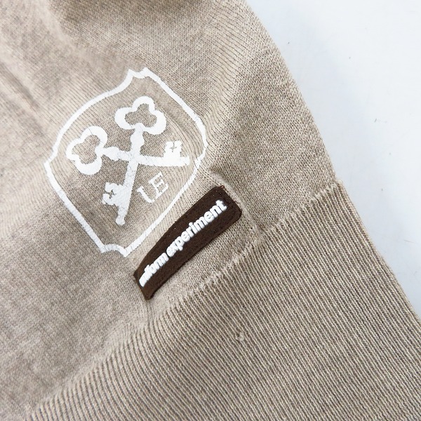 実際に弊社で買取させて頂いたuniform experiment×JOHN SMEDLEY/ユニフォームエクスペリメント×ジョンスメドレー クルーネック ニット UE-89060/1の画像 5枚目
