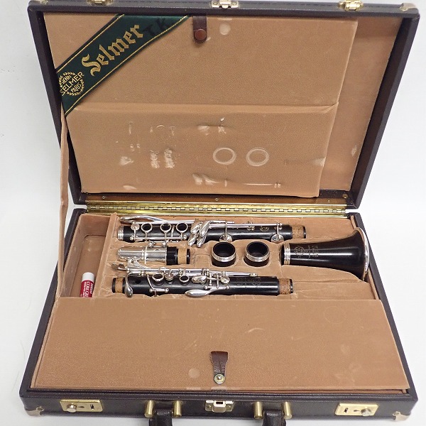 実際に弊社で買取させて頂いたH. Selmer/セルマー Series 10S クラリネット ハードケース付き